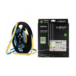 Taśma LED COB 24V 45W 3000K 945lm/m IP67 5m EC61121 EcoLight