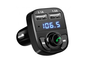 Transmiter sam. FM Bluetooth X8 2xUSB, TF card