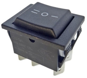 C1572ALBBO przełącznik kołyskowy chwilowy (ON)-OFF-(ON)