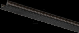95415 URail accessory rail cover, 0.7 m, black
