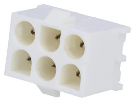 Gniazdo przewód-płytka męskie Universal MATE-N-LOK 6,35mm 350711-1