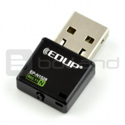 Karta sieciowa WiFi USB N 300Mbps Edup EP-N1528 - Raspberry Pi
