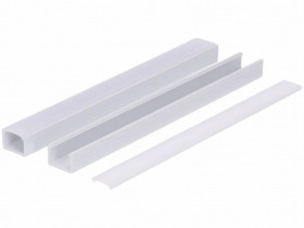 Profil led PCV Line 16x11 2m biały ML