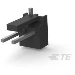 TE Connectivity 3-647166-2 Header 1X02P Vertical TH Male Unshrouded