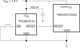 400-ms delay, small supply voltage supervisors with manual reset
