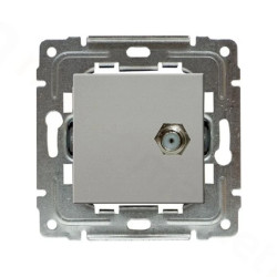 DANTE Gniazdo antenowe pojedyncze typu F inox 454154