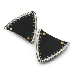 Neco Unit LED - płytka w kształcie kociego ucha z diodami LED RGB - 2 sztuki - M5Stack U163