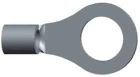 Zacisk oczkowy rozmiar przewodu 10.5mm² Ø , M8 nieizolowany TE Connectivity