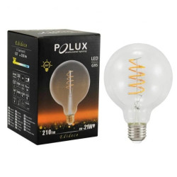 Żarówka LED E27 G95 4W = 21W 210lm 2200K Ciepła 360 Filament GOLDLUX