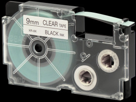 XR-9X1 black / clear, 9 mm Breite