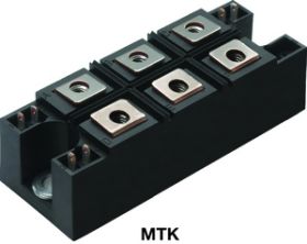 VS-5.MT...KPbF Three Phase Controlled Bridge (Power Modules), 55 A to 110 A