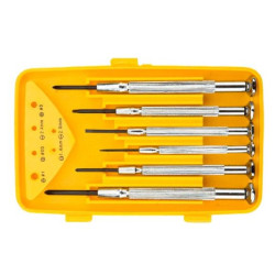 TOPEX Wkrętaki precyzyjne, zestaw 6 szt. 39D559