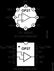 Low Noise, Precision Operational Amplifier