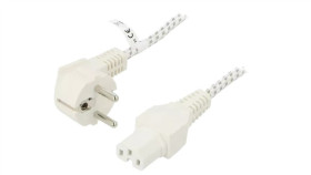 Sn41-3/07/2Bw Kabel 3X0,75Mm2 Cee 7/7 (E/F) Wtyk Kątowy, Iec C15 Żeński