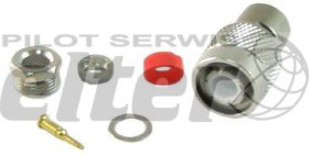 Wtyk TNC na RG58 Skręcany