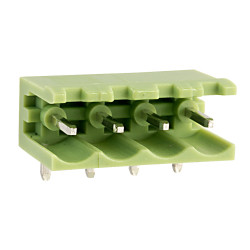 TruConnect 212850 4 Way 15A 300V Side Entry Open Header 5.08mm