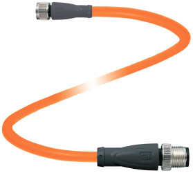 Pepperl+Fuchs 317171 Złącze konfekcjonowane czujnika/aktuatora V31-GM-OR3M-POC-V1-G, piny: 4, 4, 3 m, 1 szt.