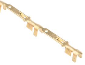 Konektor płaski Męski 2.79 x 0.51mm długość 20.5mm Izolacja: Nieizolowane