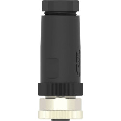 TE Connectivity T4110412051-000 Sensor/actuator M12 Socket 5 Pins