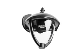 Oprawa ogrodowa GRANDE-AD, E27, MAX.60W, IP54, AC220-240V, 50-60Hz, kinkiet prosty dolny, czarna