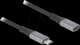 81201 USB 4.0 extension, 20 Gbit/s, 240 W, 8K 60Hz, 1 m