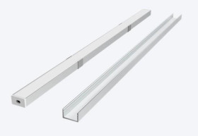 LED line PRIME Profil aluminiowy nawierzchniowy natynkowy srebrny 2m - zestaw 5 lat gwar.