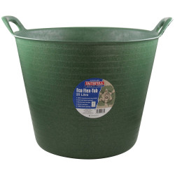 Faithfull FAIECOFLXG25 Eco Flex Tub 25 litre - Recycled Green