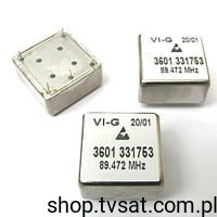89.472MHz Quartz Generator 89.472 MHz THT VIG