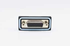 Złącze D-Sub lutowane 26-pinowe Żeński Proste Montaż na płytce drukowanej raster 2.29mm