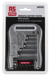 Tester akumulatorów do akumulatorów chemicznych: Alkaliczne, NiMH 2CR5, 9V, AA, AAA, C, CR123A, CR2, CRP2, CRV3, D RS