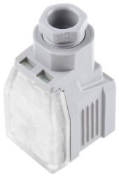 Złącze zaworu elektromagnetycznego A 2P+E 400 V AC Żeński dławnica PG11 Wkręcane Hirschmann