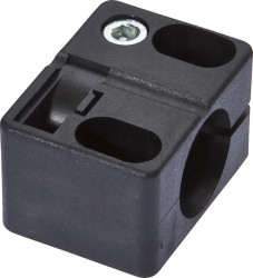 Akcesoria czujnik, Ø18 mm, Plastik, Do czujnika 18 mm, Do montażu na ścianie, Montaż na śrubach, AY000052