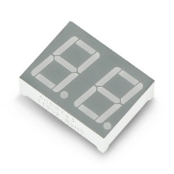 Wyświetlacz 8-segmentowy x2 - 14mm RGB - SparkFun COM-13999