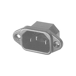 Złącze C14 na panel przykręcane rozstaw otworów 36 mm