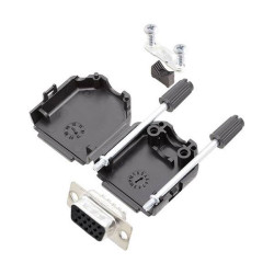 Encitech 6355-0011-11 D-Sub Socket 15-pin Crimp 180&#xB0; Single Unit