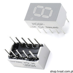 HDSP-7513 LED RED 8-Segment Hi-Eff THT AVAGO