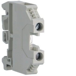 Zacisk szeregowy instalacyjny fazowy 6mm2 poliamidowy szary KXA06LH