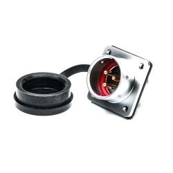 Złącze wielostykowe przemysłowe 3-pinowe M20 Montaż na kołnierzu Gniazdo RS PRO