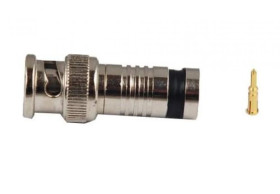 Wtyk BNC kompresowany na RG6 op/10