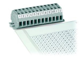 Karta z oznacznikami samoprzylepnymi raster 5mm 210-333/500-001 /1szt./