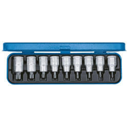 Gedore 6158970 Screwdriver Set 1/2&quot; 9 Pieces TX T20-60