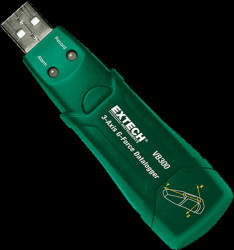 Data logger, vibration, USB, Extech VB300