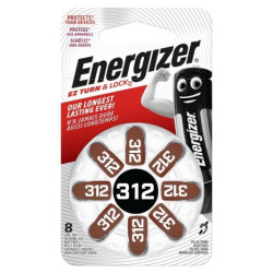 Bateria ENERGIZER AZ312 B8 ! do apar. słuch.(8szt)
