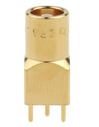 Złącze koncentryczne Przewlekany Żeński 50Ω typ złącza Złącze NIM-CAMAC CD/N 549 Lutowane