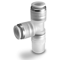 Złączka pneumatyczna 6 mm R 1/8 SMC Złączka trójnikowa R 1/8