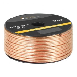 Przewód głośnikowy CCA 2x1,5 ECa LB0008-50 LIBOX /50m/