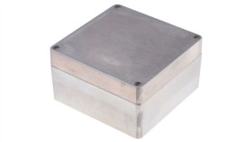 Obudowa Srebrny Ip66 Neopren, 180 X 180 X 100Mm, Rs Pro