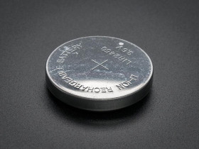 Adafruit Lithium Ion Rechargable Coin Cell Battery - LIR2450