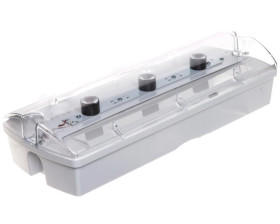 Oprawa awaryjna 3W 1h IP65 IIkl. jednostronna HELIOS HWD/3x1W/F/CB/TR