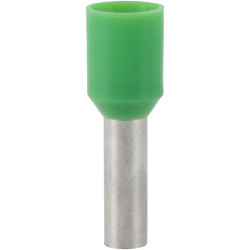TruConnect Bootlace Ferrules 6.0mm Green Pack of 100